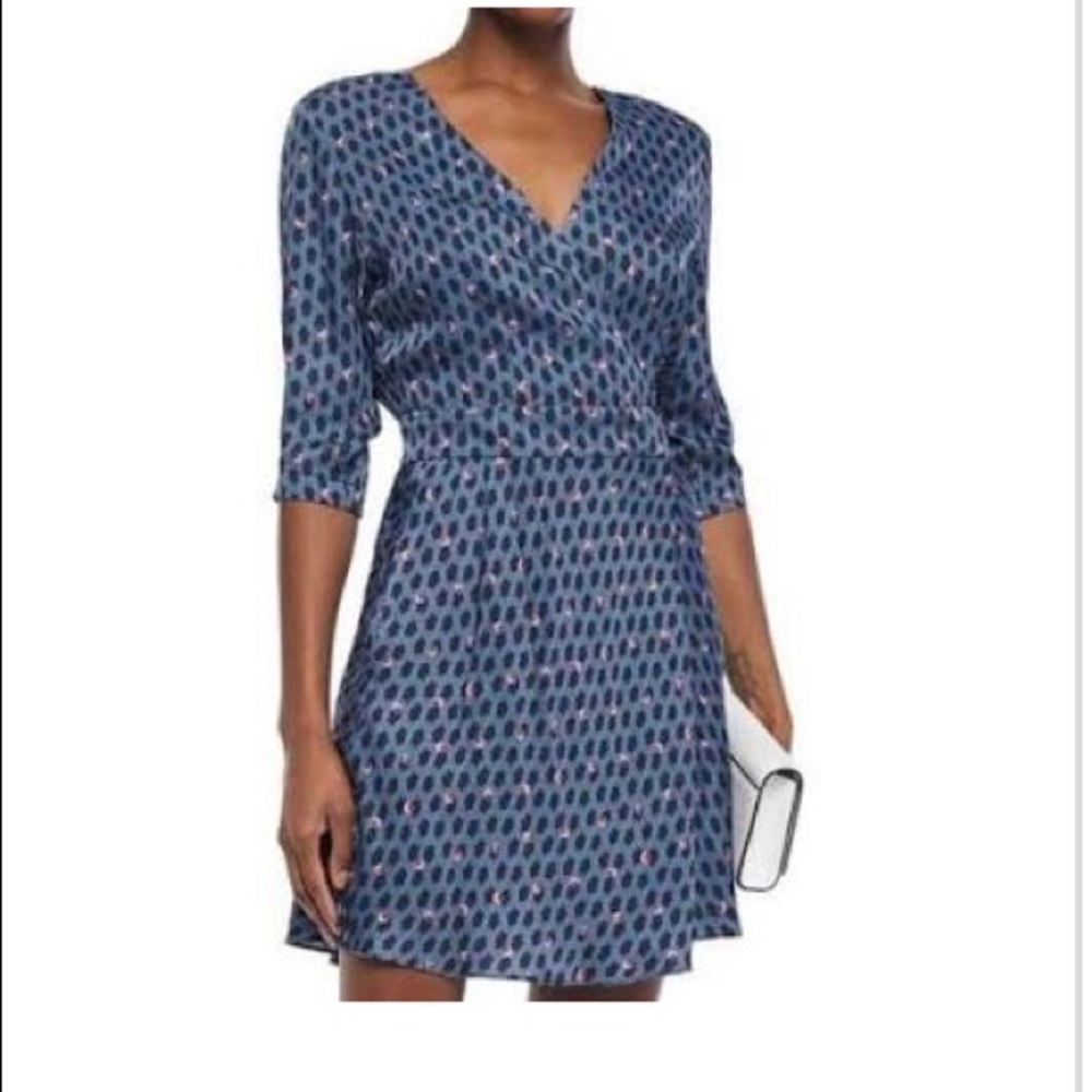 Wrap around style mini  dress from - Maje
